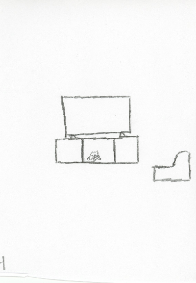 change in fireplace from small to big