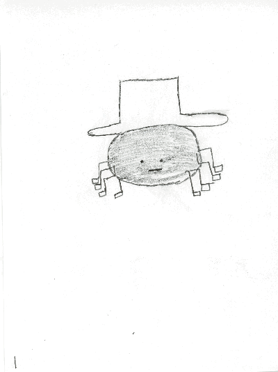 moving hat spider